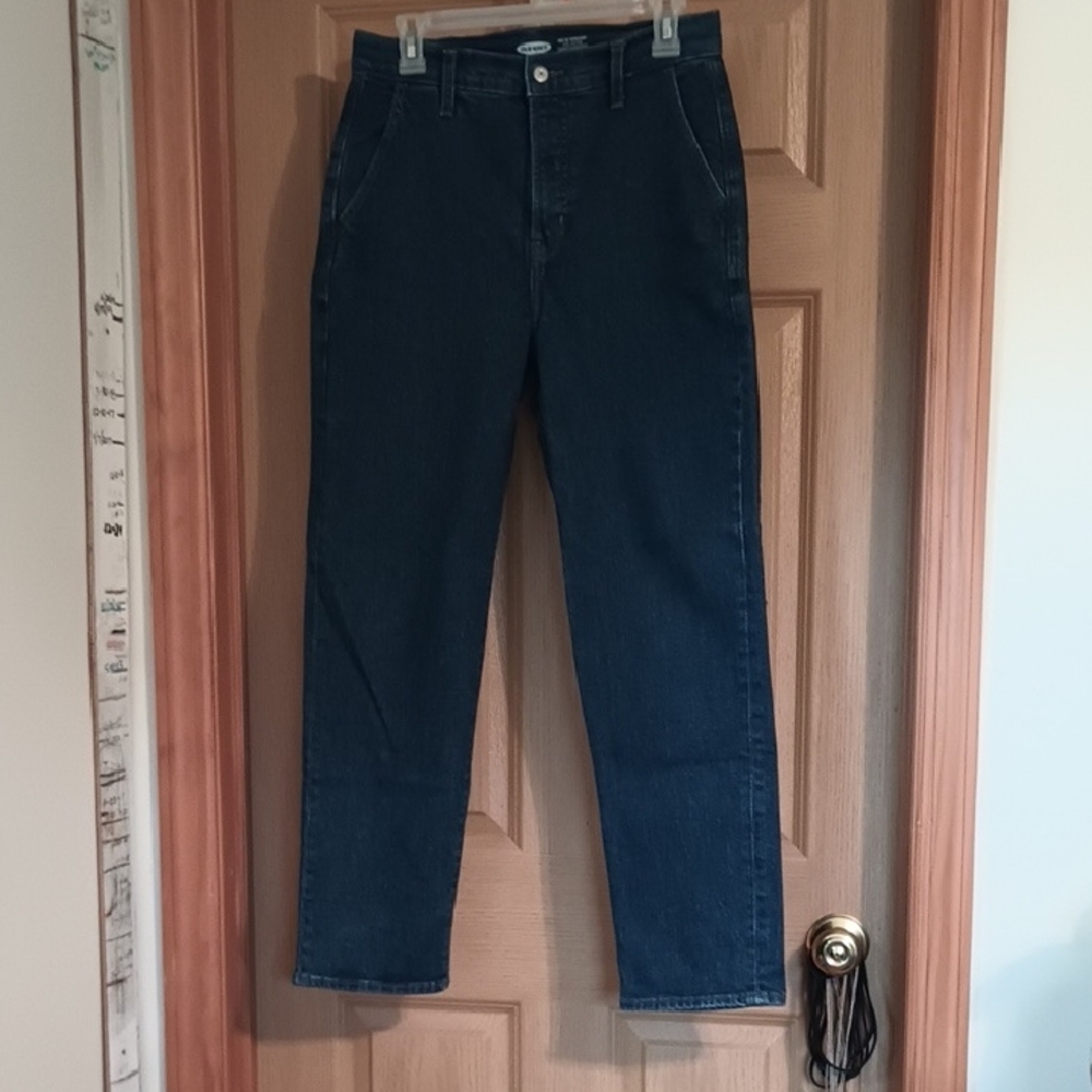 Old Navy Dark Blue Straight Jeans